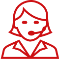 Single point of contact icon