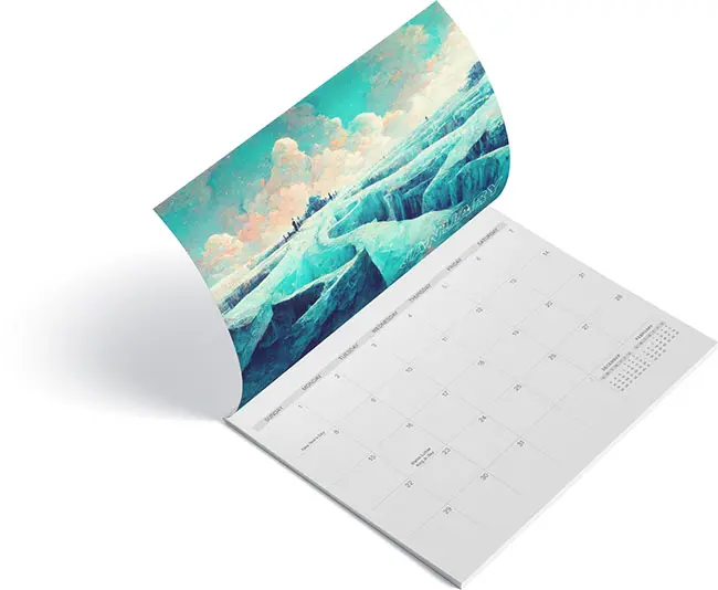 Traditional Calendar Printing