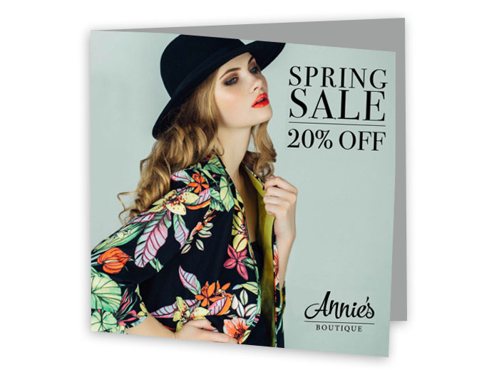 5x5 Folded Square Postcard 5x5 Folded Square Postcard